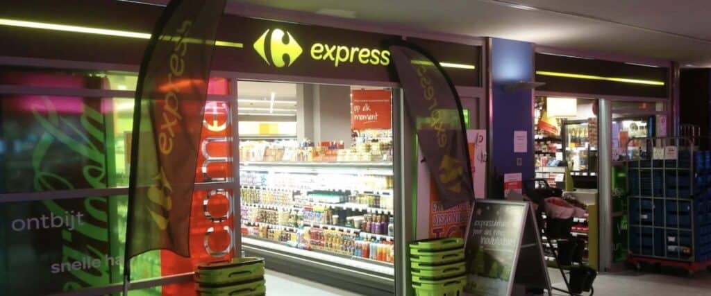 Carrefour Express Bruxelles employé polyvalent