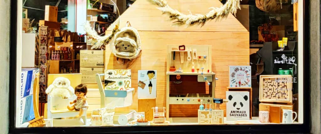 Woodee vitrine magasin